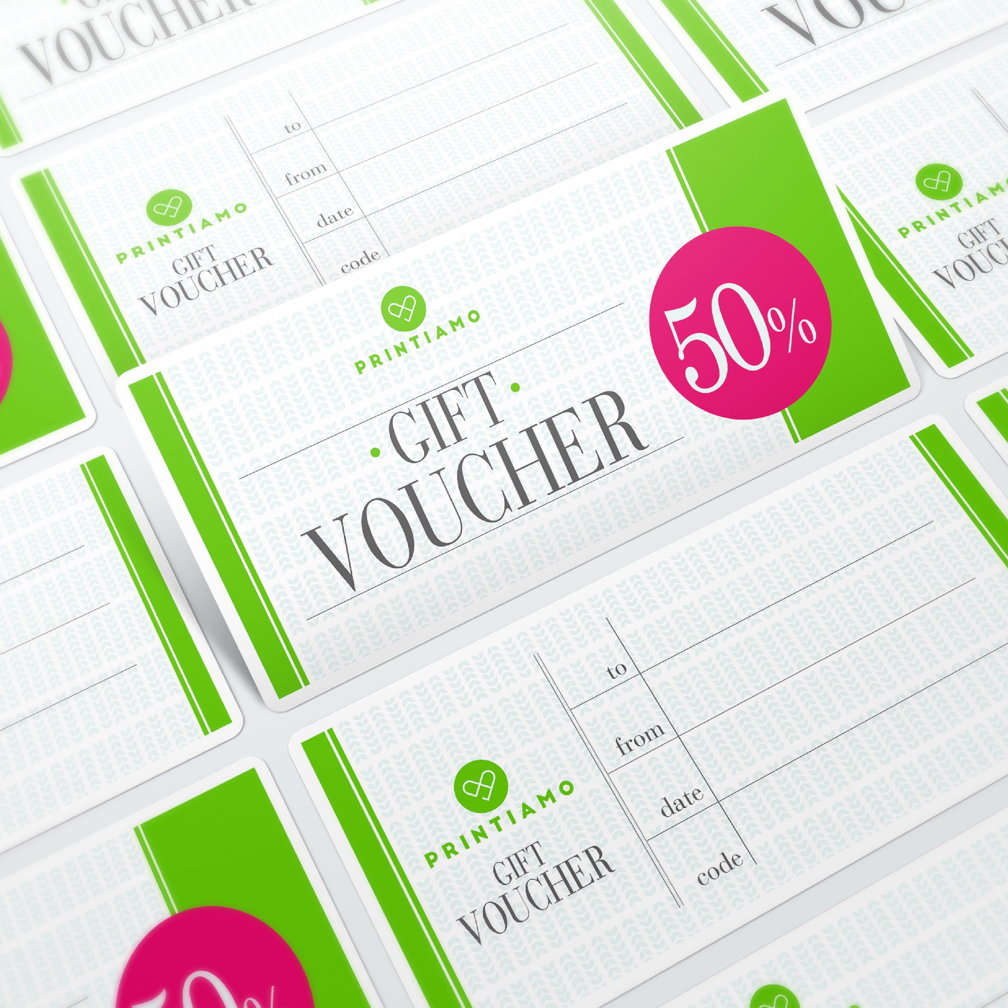 Vouchers and coupons